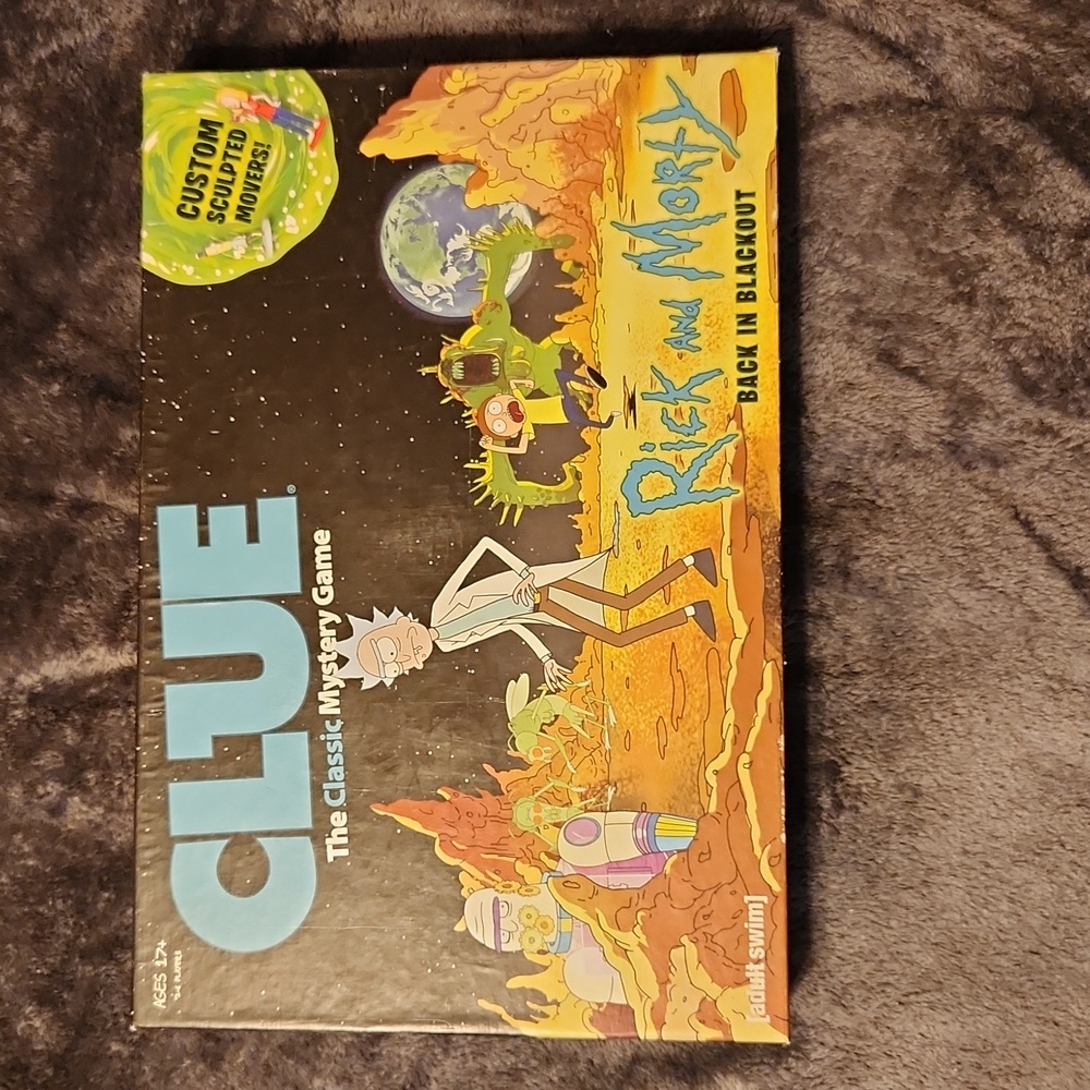 Rick and Morty CLUE